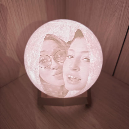 Maanlamp met foto
